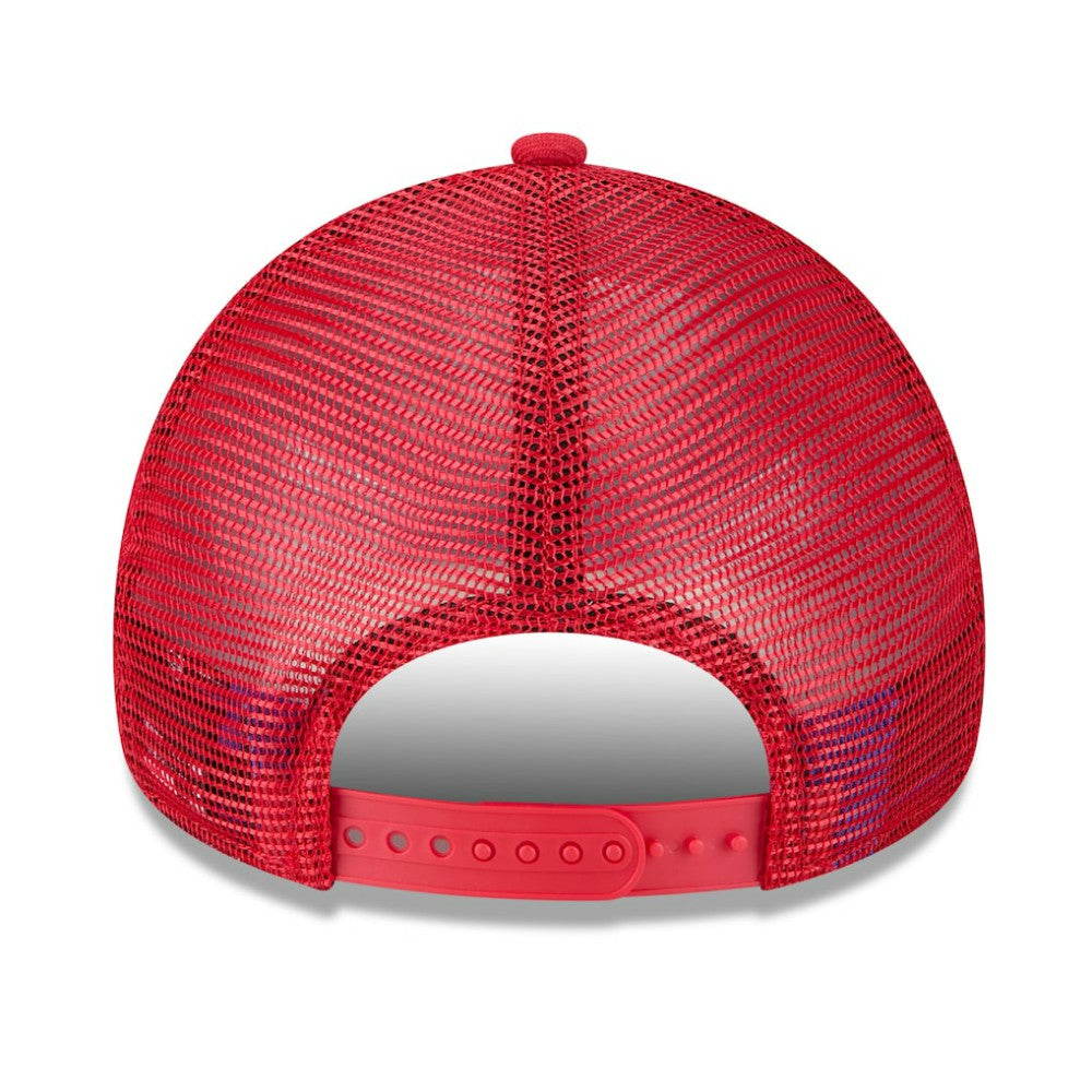 MLB Cincinnati Reds New Era 2025 Big League Chew A-Frame 9FORTY Adjustable Trucker Hat
