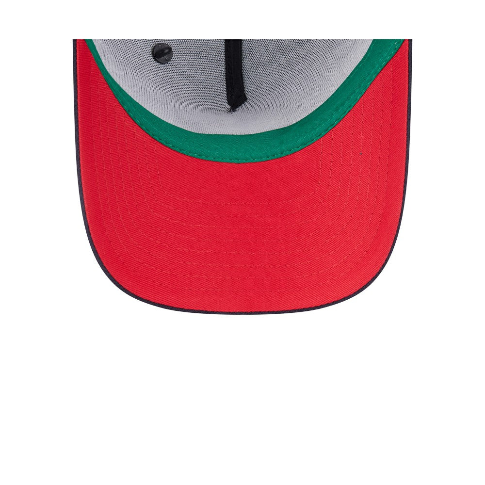 MLB Cleveland Guardians New Era 2025 Big League Chew A-Frame 9FORTY Adjustable Trucker Hat