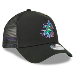 MLB Miami Marlins New Era 2025 Big League Chew A-Frame 9FORTY Adjustable Trucker Hat