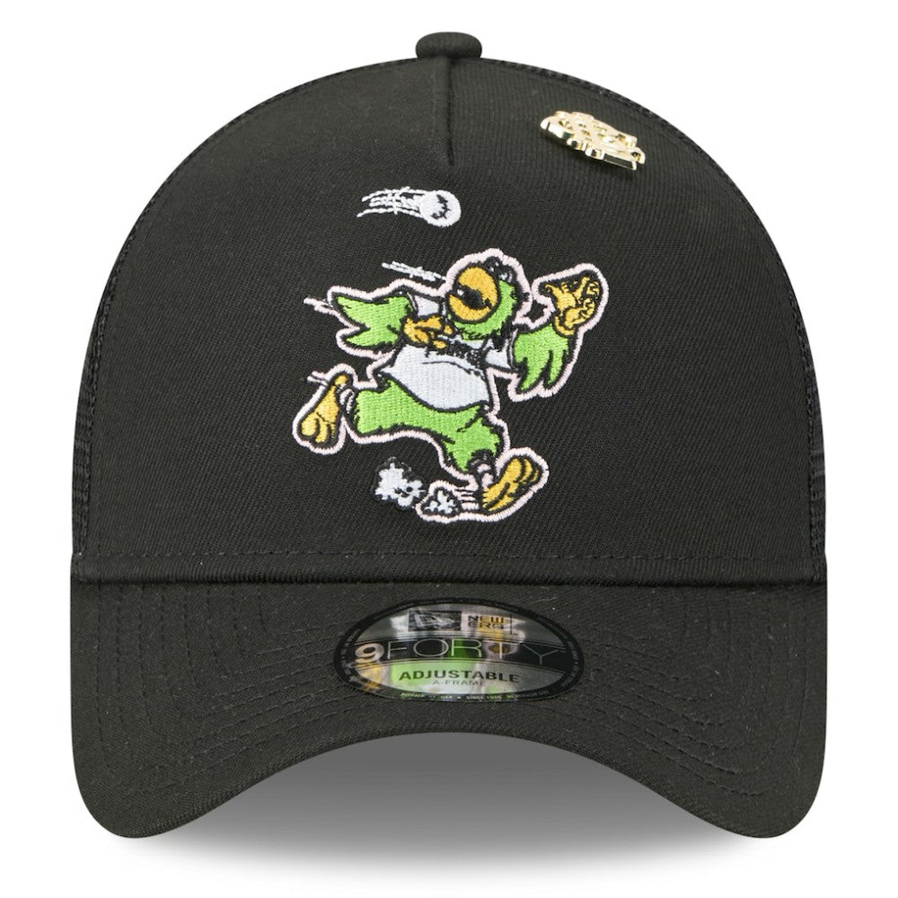 MLB Pittsburgh Pirates New Era 2025 Big League Chew A-Frame 9FORTY Adjustable Trucker Hat