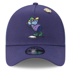 MLB Tampa Bay Rays New Era 2025 Big League Chew A-Frame 9FORTY Adjustable Trucker Hat