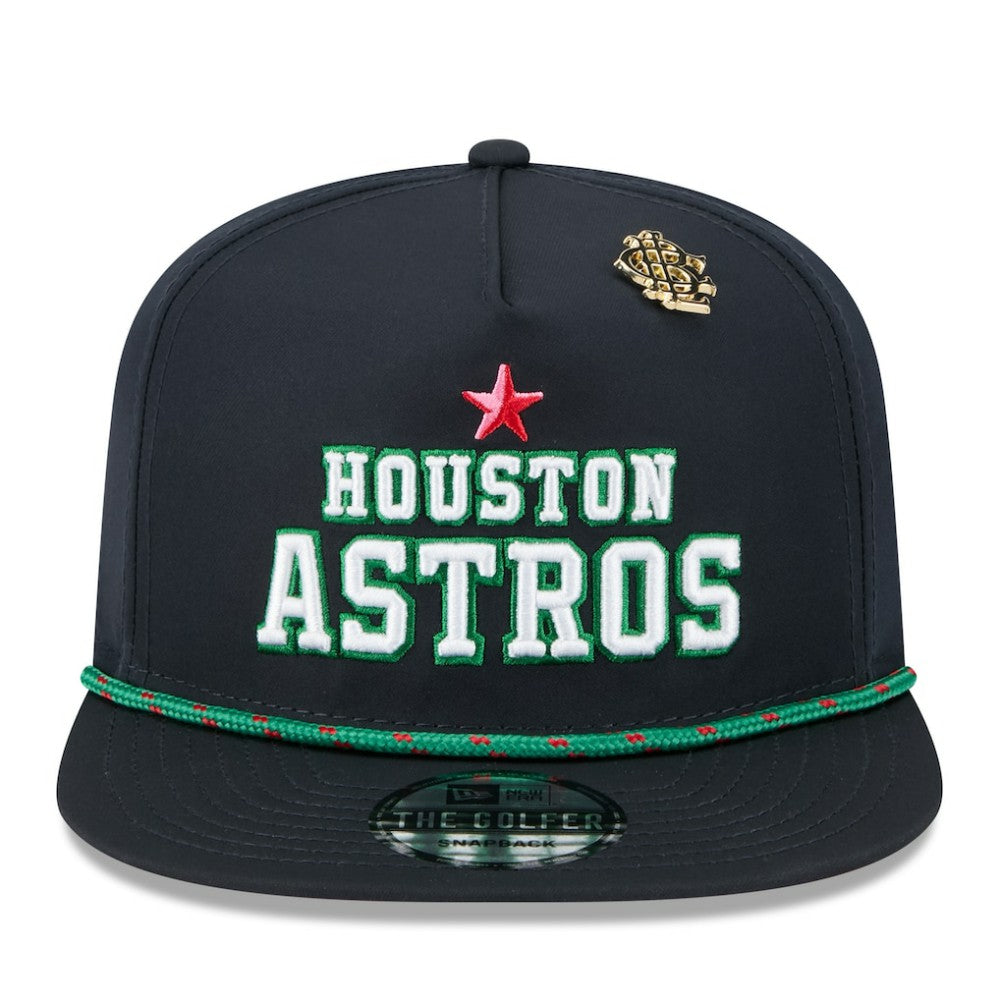 MLB Houston Astros New Era 2025 Big League Chew Golfer Snapback Hat