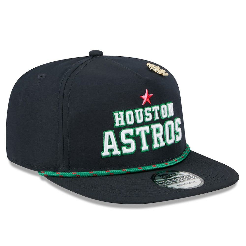 MLB Houston Astros New Era 2025 Big League Chew Golfer Snapback Hat