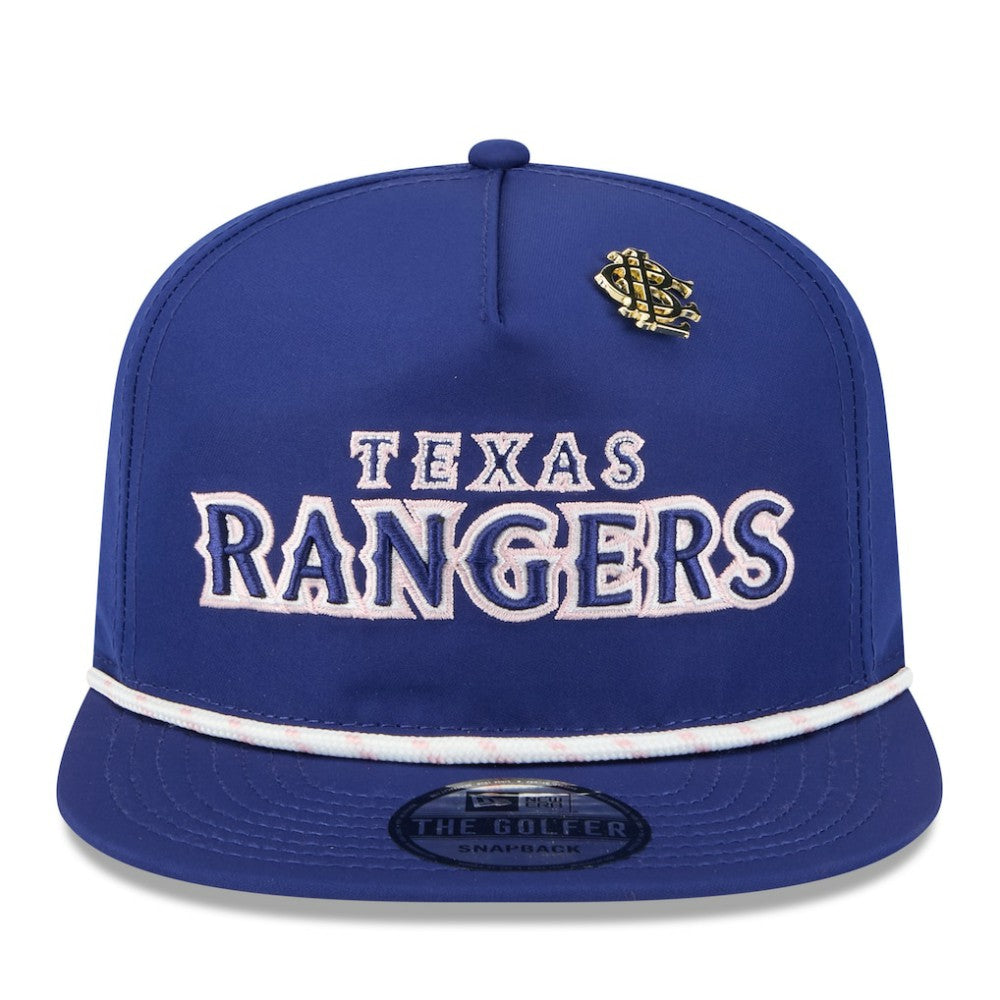 MLB Texas Rangers New Era 2025 Big League Chew Golfer Snapback Hat