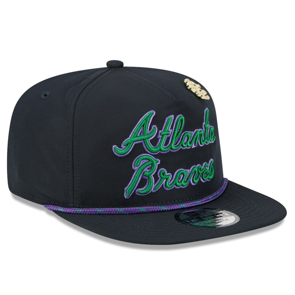 MLB Atlanta Braves New Era 2025 Big League Chew Golfer Snapback Hat