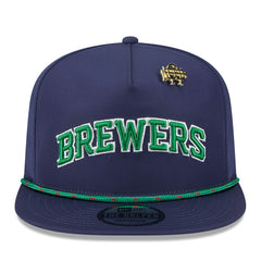 MLB Milwaukee Brewers New Era 2025 Big League Chew Golfer Snapback Hat
