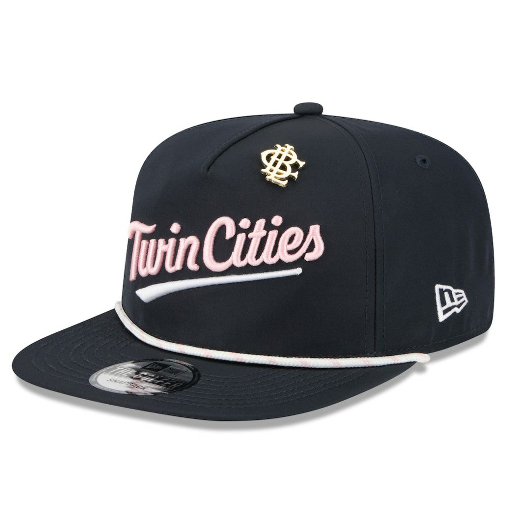 MLB Minnesota Twins New Era 2025 Big League Chew Golfer Snapback Hat