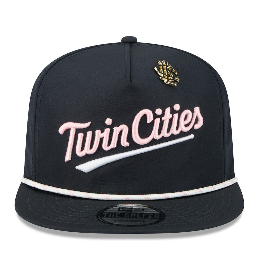 MLB Minnesota Twins New Era 2025 Big League Chew Golfer Snapback Hat