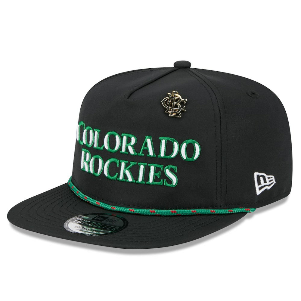 MLB Colorado Rockies New Era 2025 Big League Chew Golfer Snapback Hat