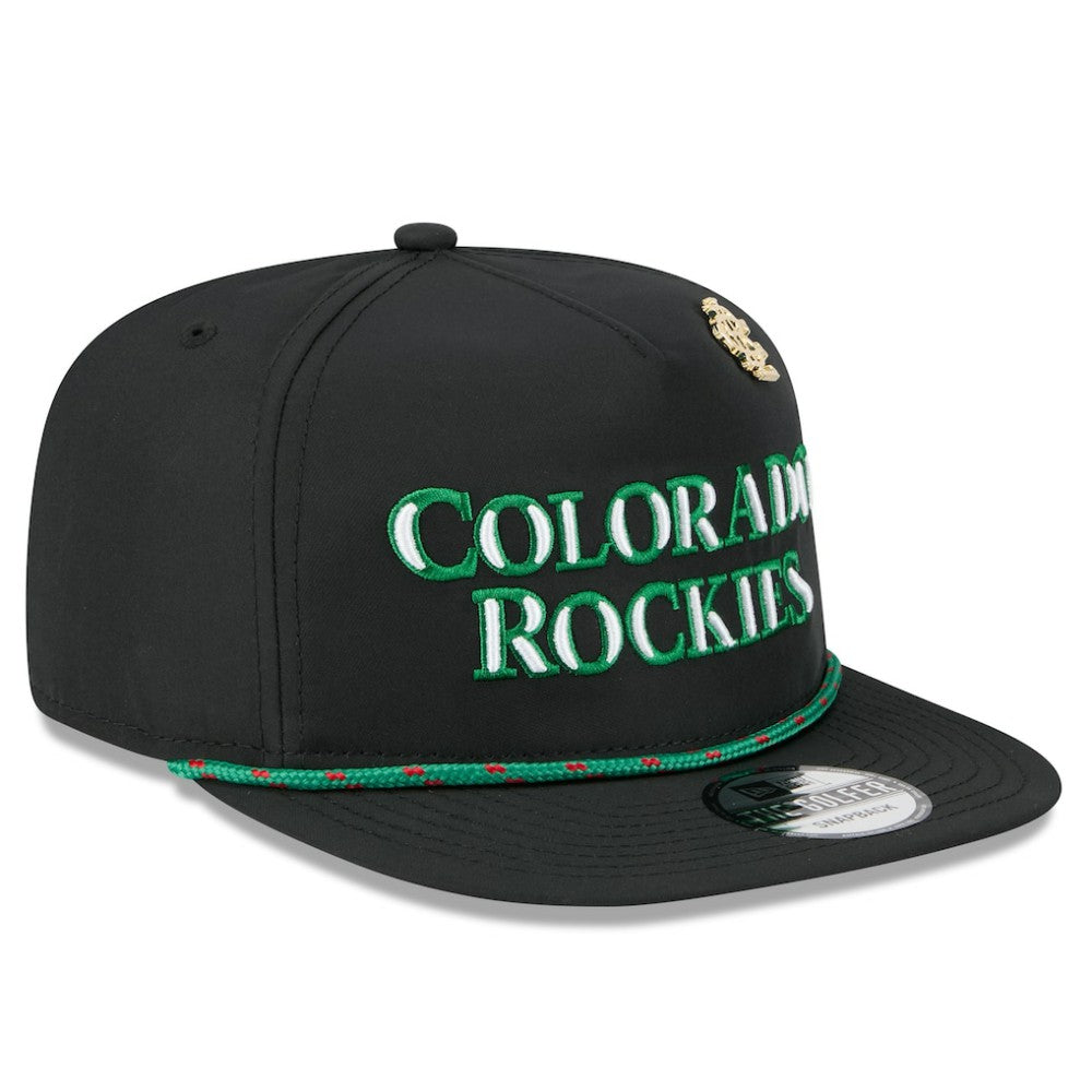 MLB Colorado Rockies New Era 2025 Big League Chew Golfer Snapback Hat