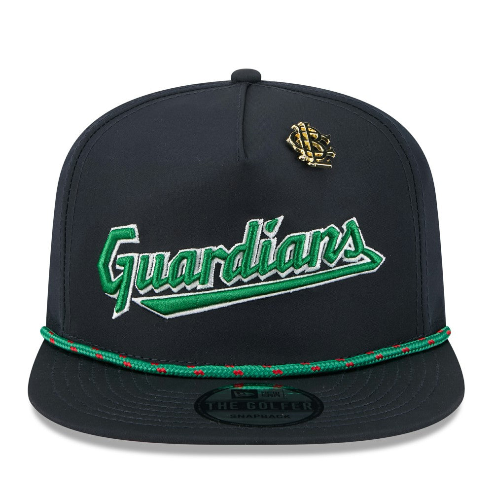 MLB Cleveland Guardians New Era 2025 Big League Chew Golfer Snapback Hat