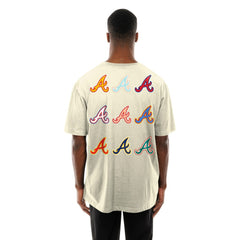 MLB Atlanta Braves New Era Ransom Note Oversized T-Shirt
