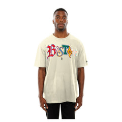 MLB Boston Red Sox New Era Ransom Note Oversized T-Shirt