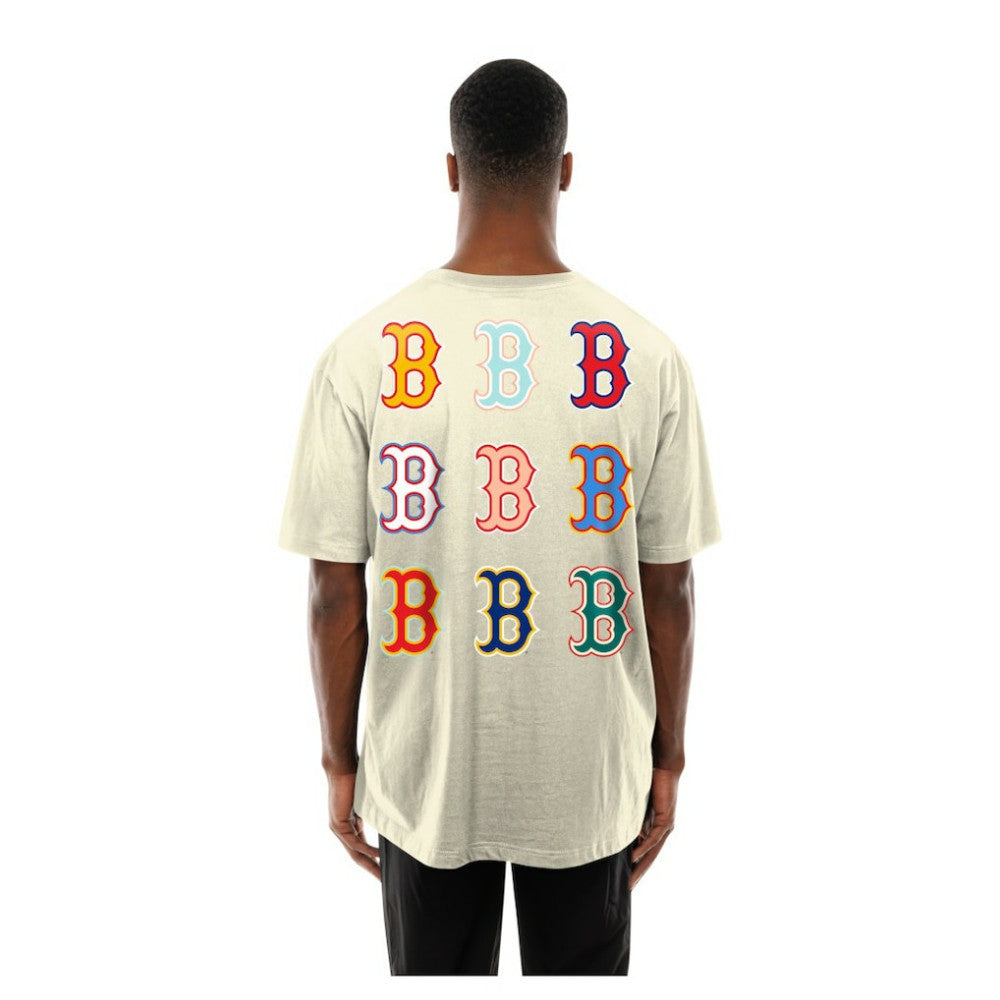 MLB Boston Red Sox New Era Ransom Note Oversized T-Shirt