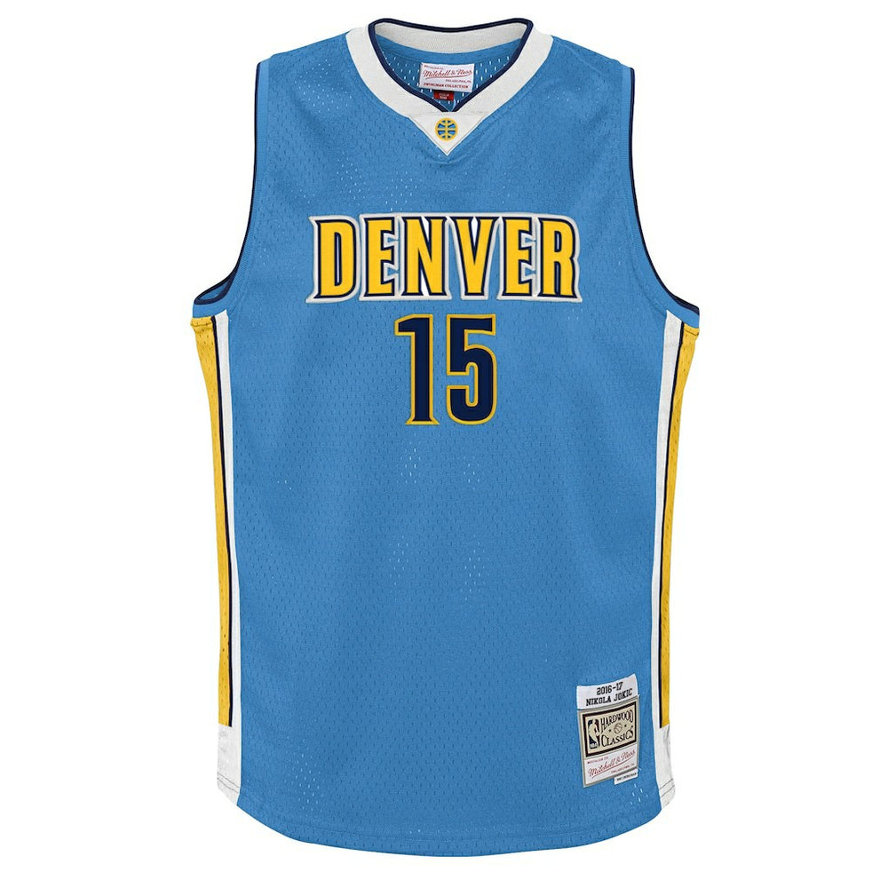 NBA Nikola Jokic Denver Nuggets Youth 2016/17 Hardwood Classics Swingman Jersey sale