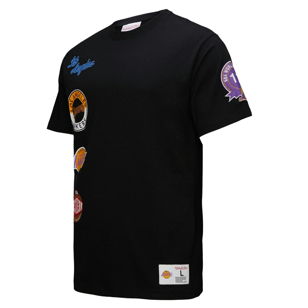 NBA Los Angeles Lakers Black Out Collection Vintage Premium T-Shirt