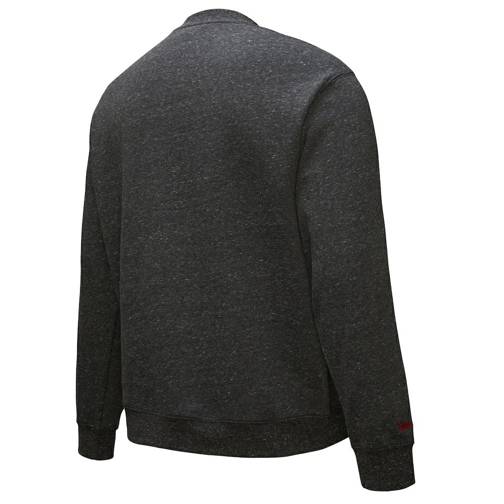 NBA Chicago Bulls Hardwood Classics Blackout Collection Snow Washed Pullover Sweatshirt