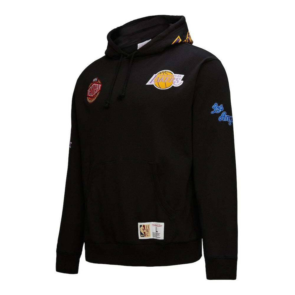 NBA Los Angeles Lakers Hardwood Classics Blackout Collection Pullover Hoodie