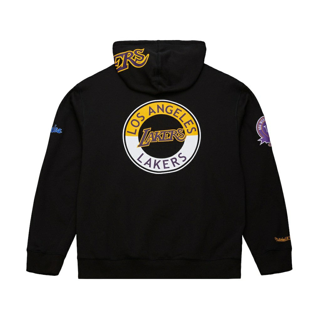 NBA Los Angeles Lakers Hardwood Classics Blackout Collection Pullover Hoodie