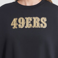 Women's 2025 Rivalries Collection Oversized Phoenix Fleece Sweatshirt - San Francisco 49ers