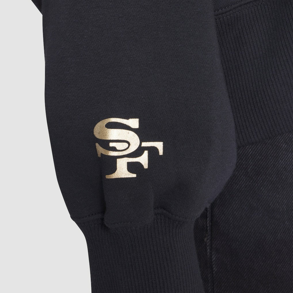 Women's 2025 Rivalries Collection Oversized Phoenix Fleece Sweatshirt - San Francisco 49ers