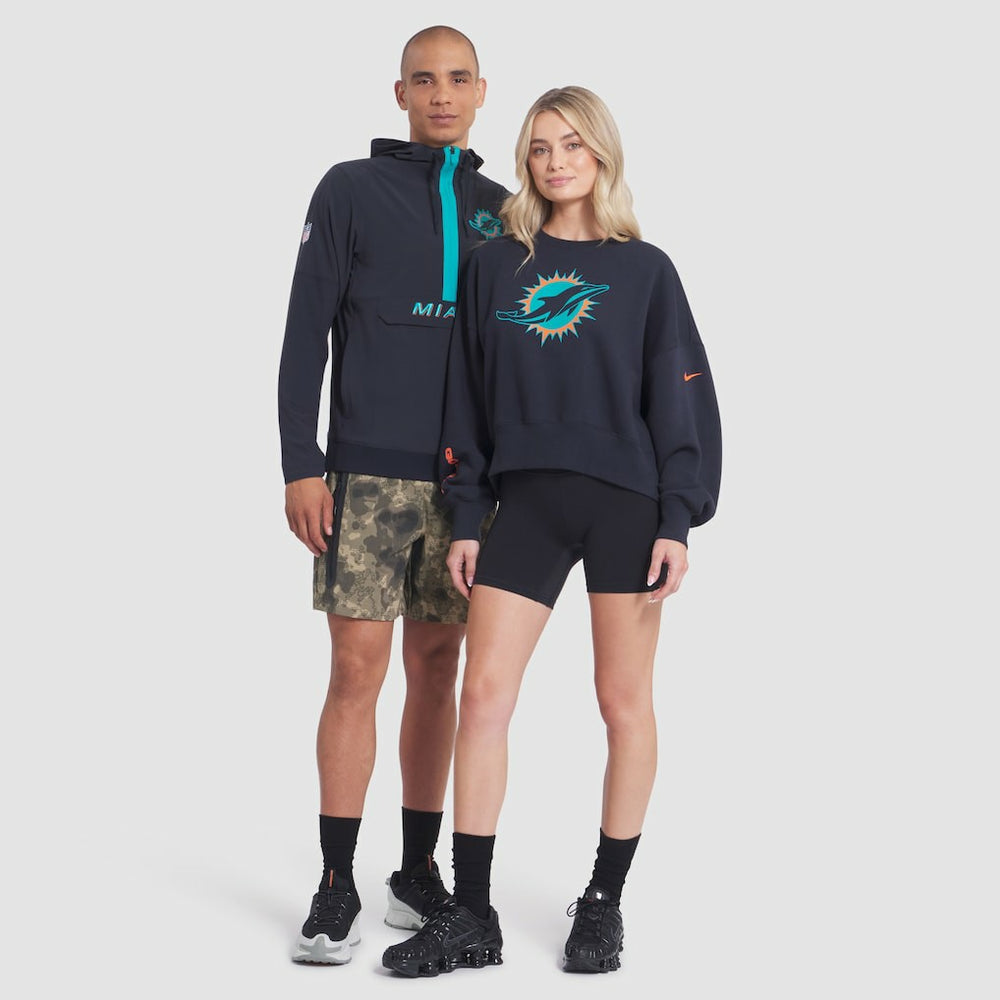 Women's 2025 Rivalries Collection Oversized Phoenix Fleece Sweatshirt - Miami Dolphins