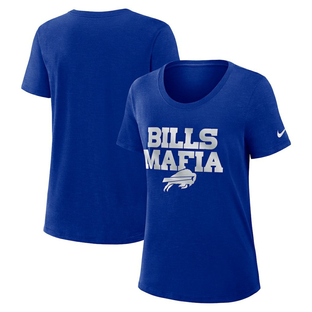 Women's 2025 Rivalries Collection Slub Dri-FIT T-Shirt - Buffalo Bills