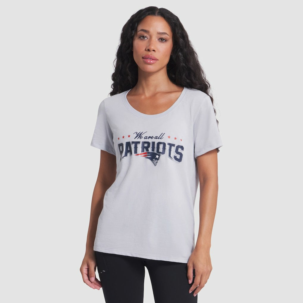 Women's 2025 Rivalries Collection Slub Dri-FIT T-Shirt - New England Patriots