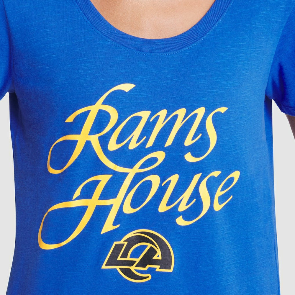 Women's 2025 Rivalries Collection Slub Dri-FIT T-Shirt - Los Angeles Rams