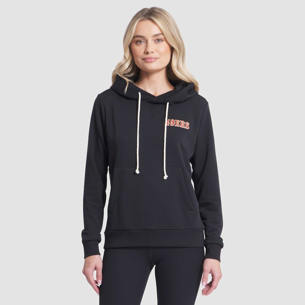 Women's 2025 Rivalries Collection Standard Issue Sideline Dri-FIT Hoodie - San Francisco 49ers