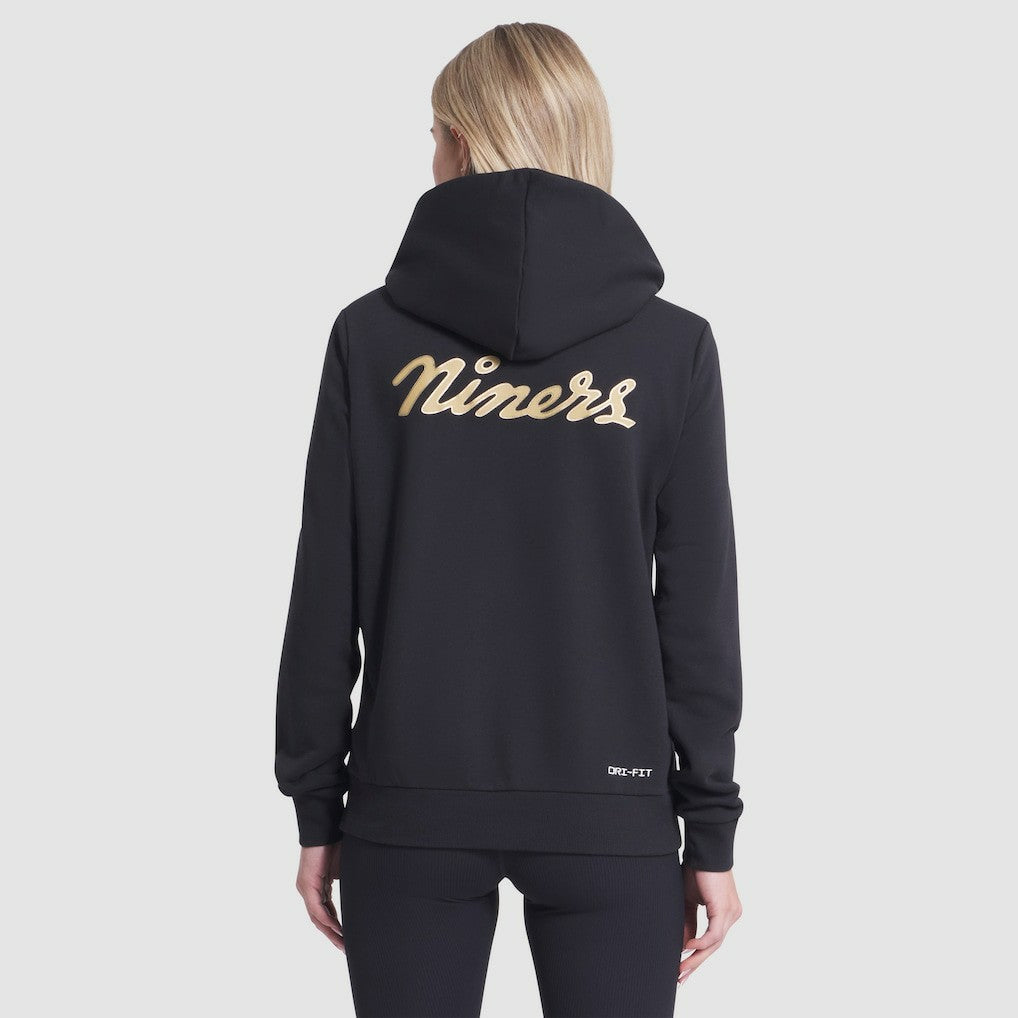 Women's 2025 Rivalries Collection Standard Issue Sideline Dri-FIT Hoodie - San Francisco 49ers