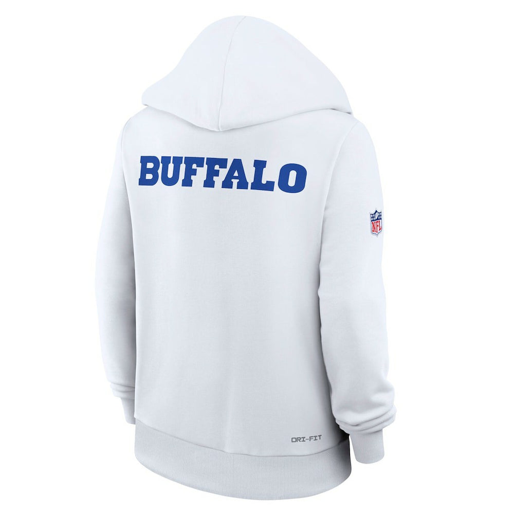 Women's 2025 Rivalries Collection Standard Issue Sideline Dri-FIT Hoodie - Buffalo Bills