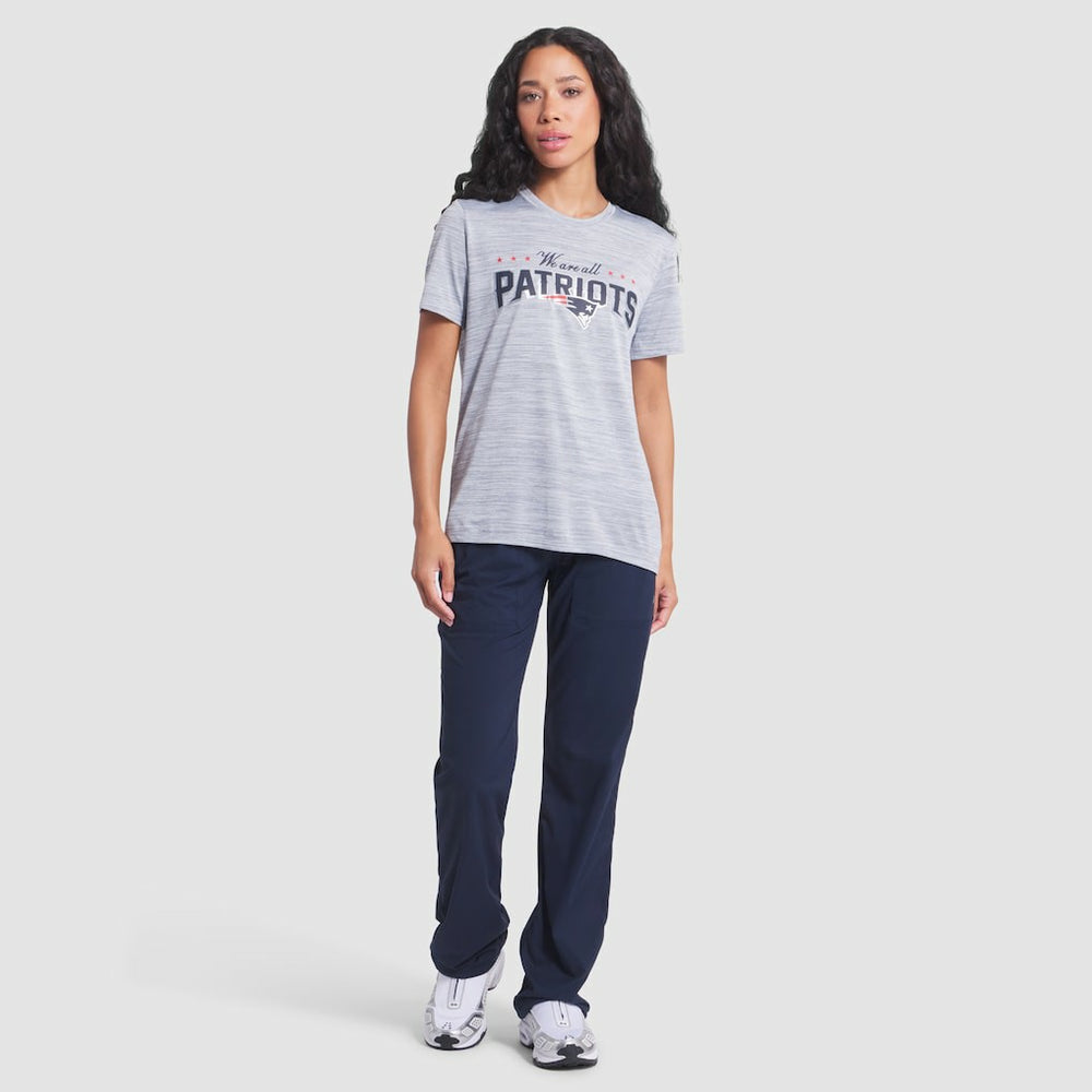 Women's 2025 Rivalries Collection Sideline Velocity Dri-FIT T-Shirt - New England Patriots