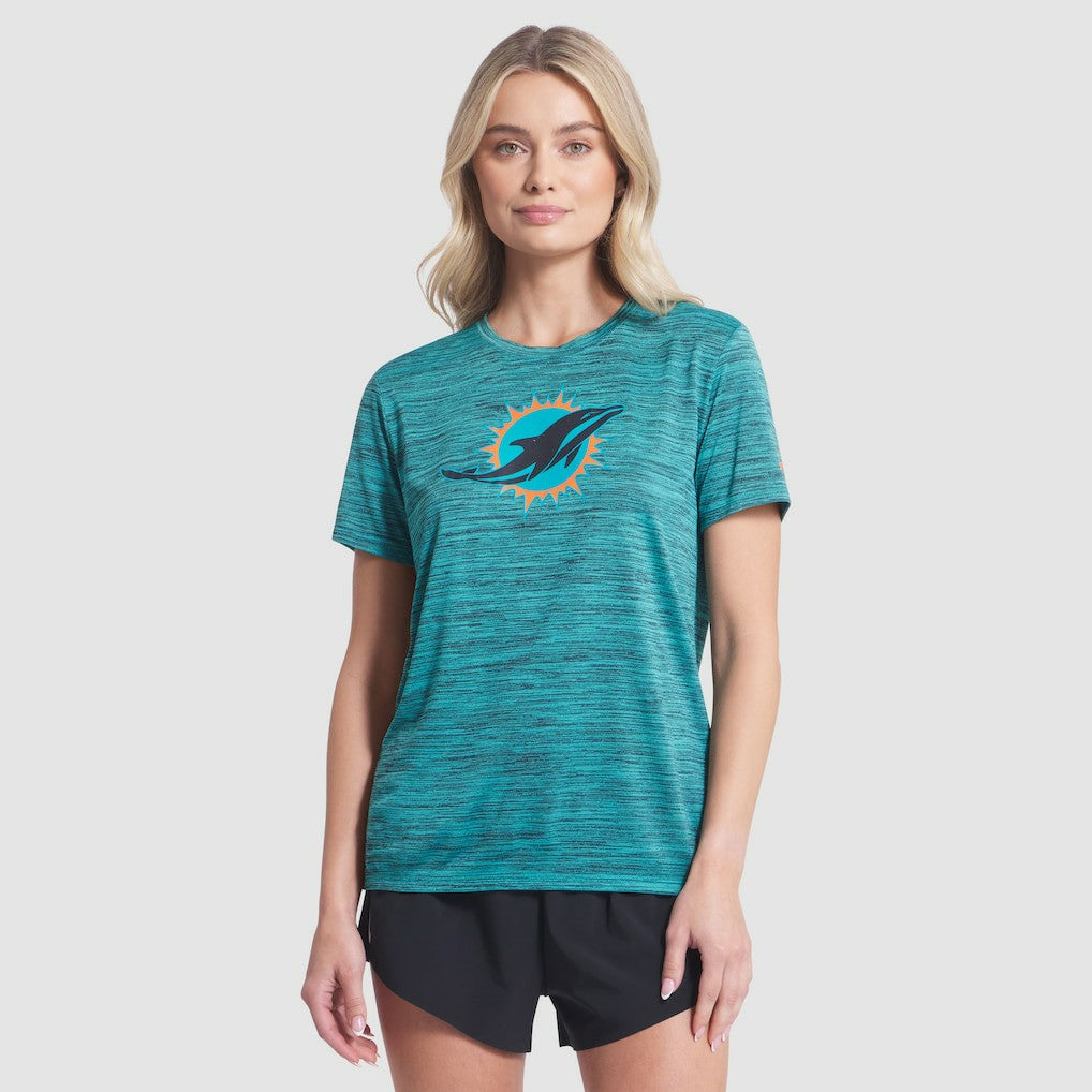 Women's 2025 Rivalries Collection Sideline Velocity Dri-FIT T-Shirt - Miami Dolphins