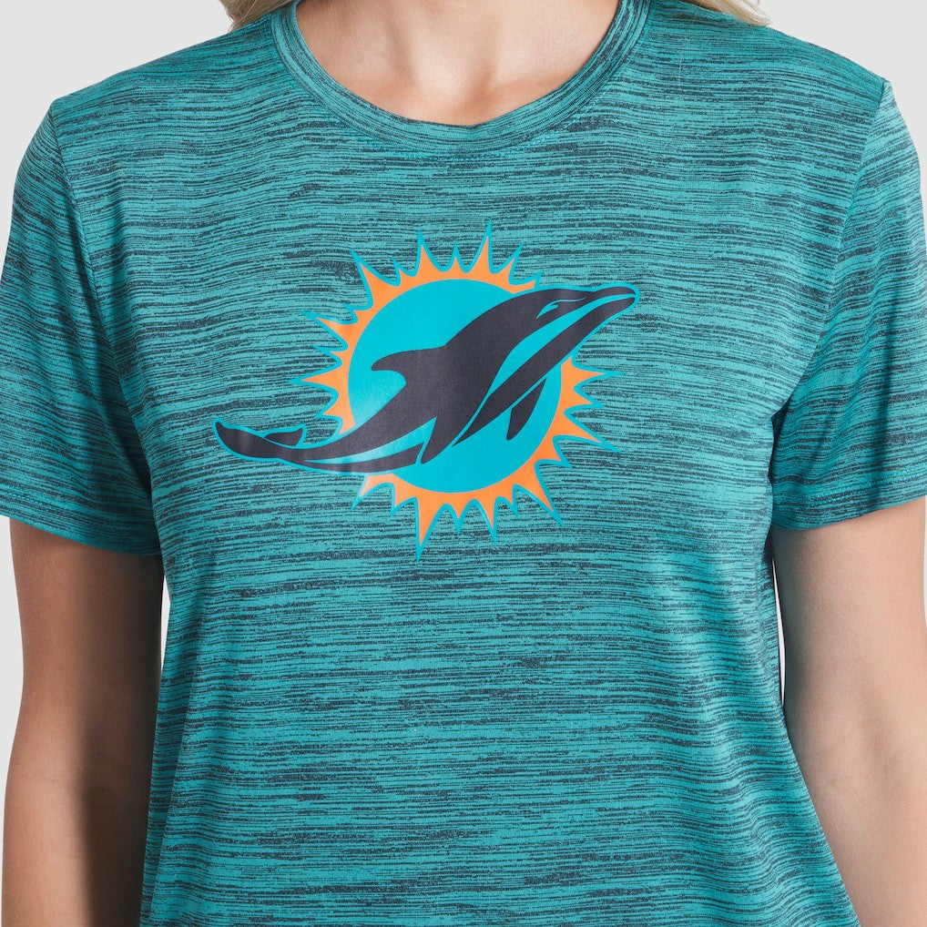 Women's 2025 Rivalries Collection Sideline Velocity Dri-FIT T-Shirt - Miami Dolphins