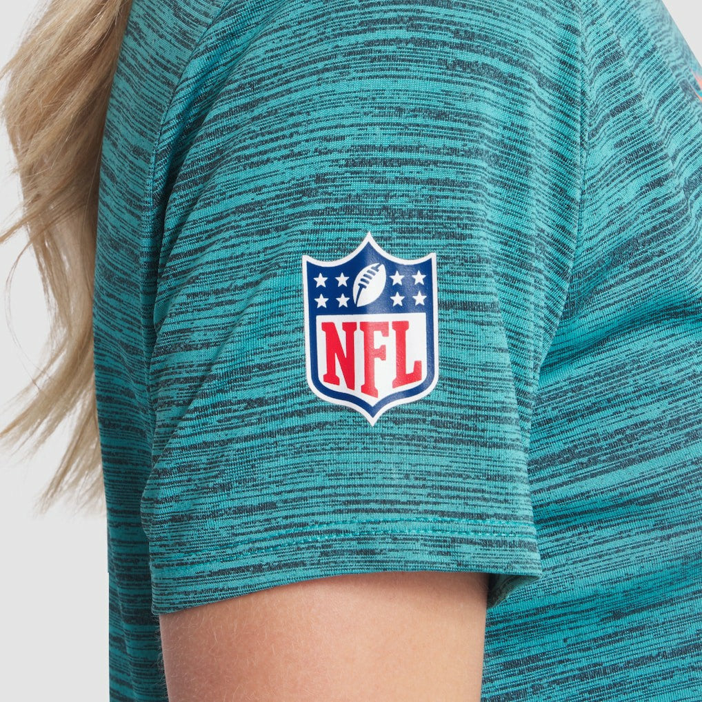 Women's 2025 Rivalries Collection Sideline Velocity Dri-FIT T-Shirt - Miami Dolphins