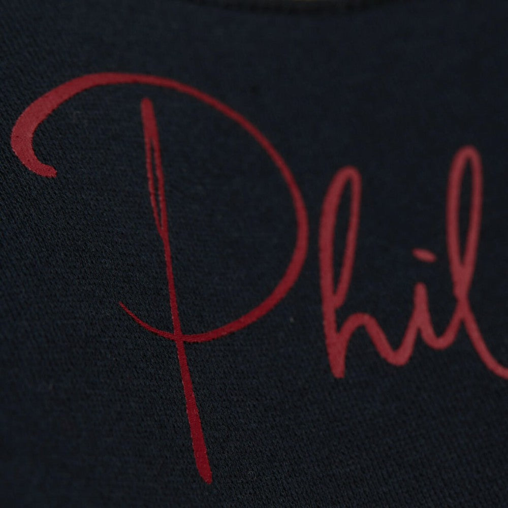MLB Philadelphia Phillies Mitchell & Ness Women's Cooperstown Collection Blocked Fleece Pullover Sweatshirt- Burgundy/Black
