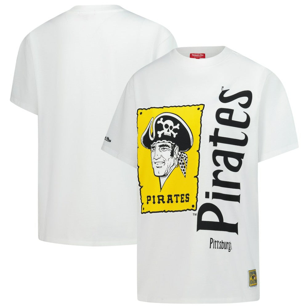 MLB Pittsburgh Pirates Mitchell & Ness Women's Cooperstown Collection Boyfriend T-Shirt