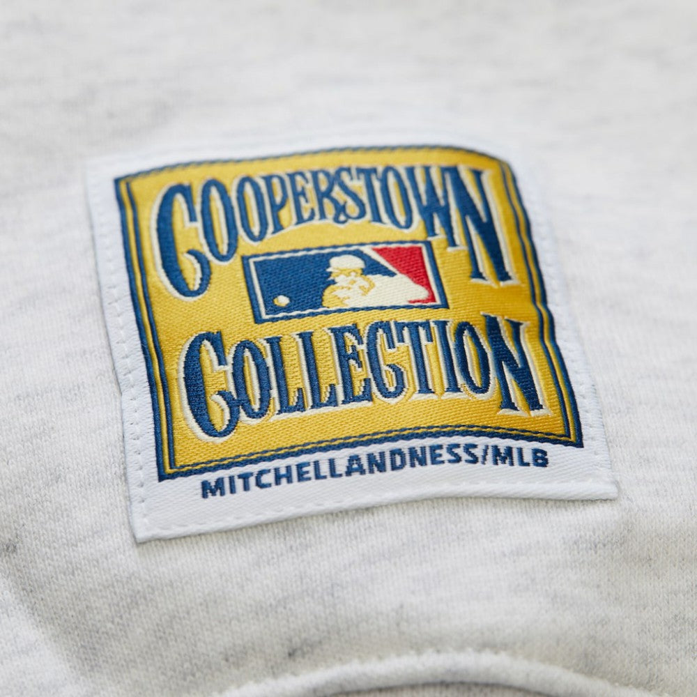 MLB New York Yankees Mitchell & Ness Women's Cropped Toggle Pullover Sweatshirt