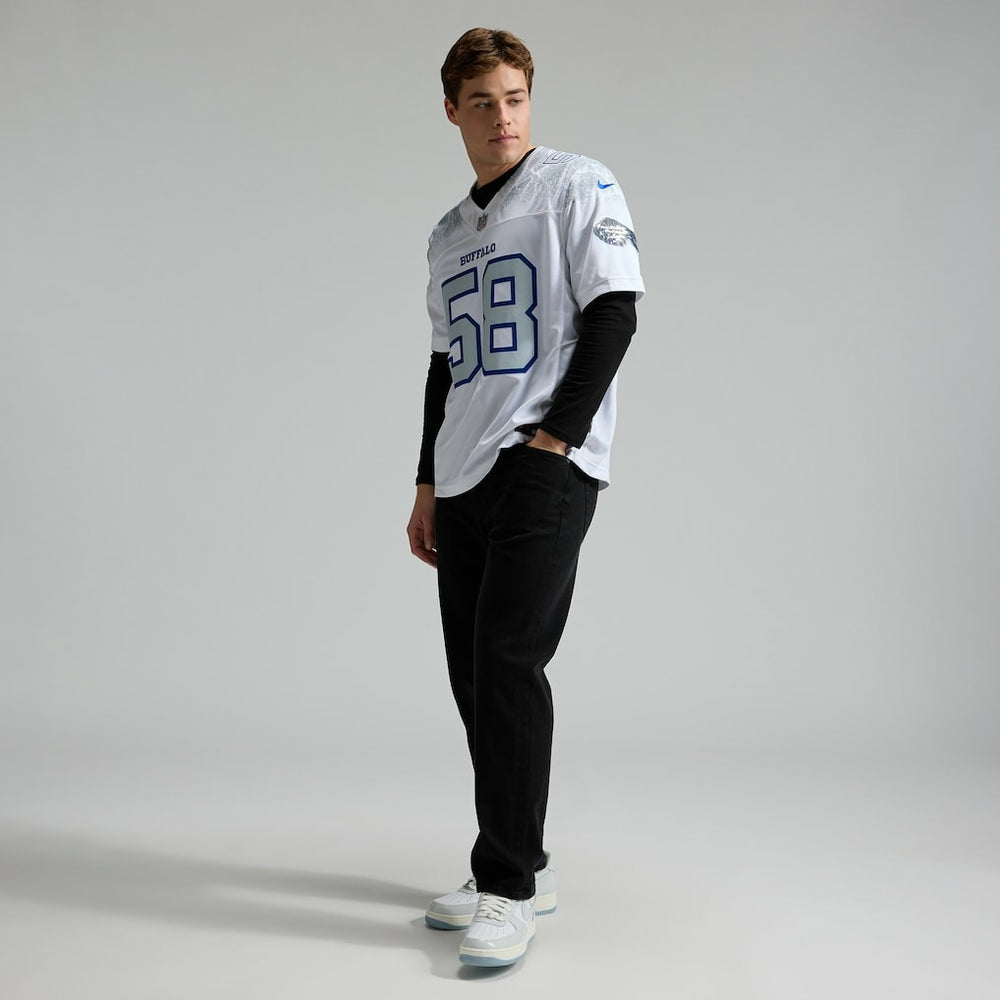 Matt Milano  2025 Rivalries Collection Limited Jersey - Buffalo Bills