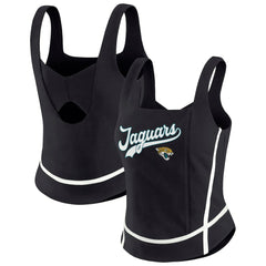 WEAR by Erin Andrews Women's Square Neck Tank Top - Jacksonville Jaguars