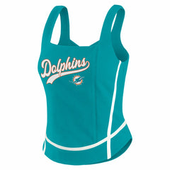 WEAR by Erin Andrews Women's Square Neck Tank Top - Miami Dolphins