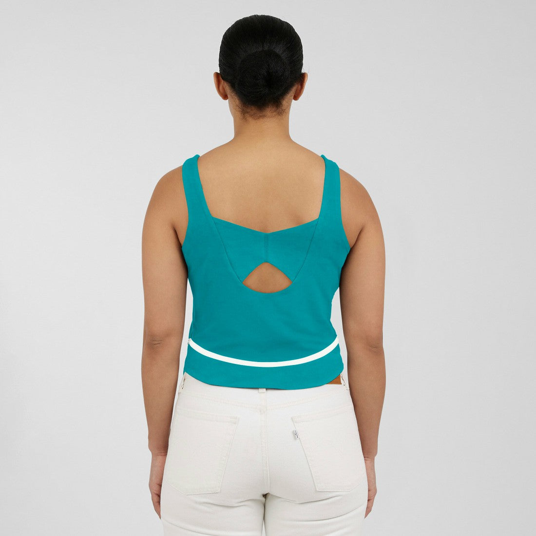 WEAR by Erin Andrews Women's Square Neck Tank Top - Miami Dolphins