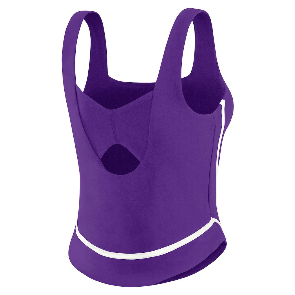 WEAR by Erin Andrews Women's Square Neck Tank Top - Minnesota Vikings