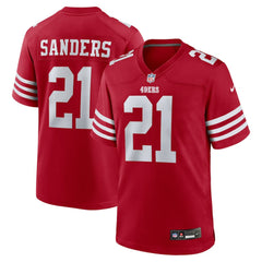 Deion Sanders  Team Retired Player Game Jersey - San Francisco 49ers