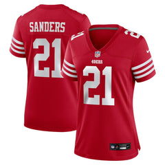 Deion Sanders  Women's Retired Player Game Jersey - San Francisco 49ers