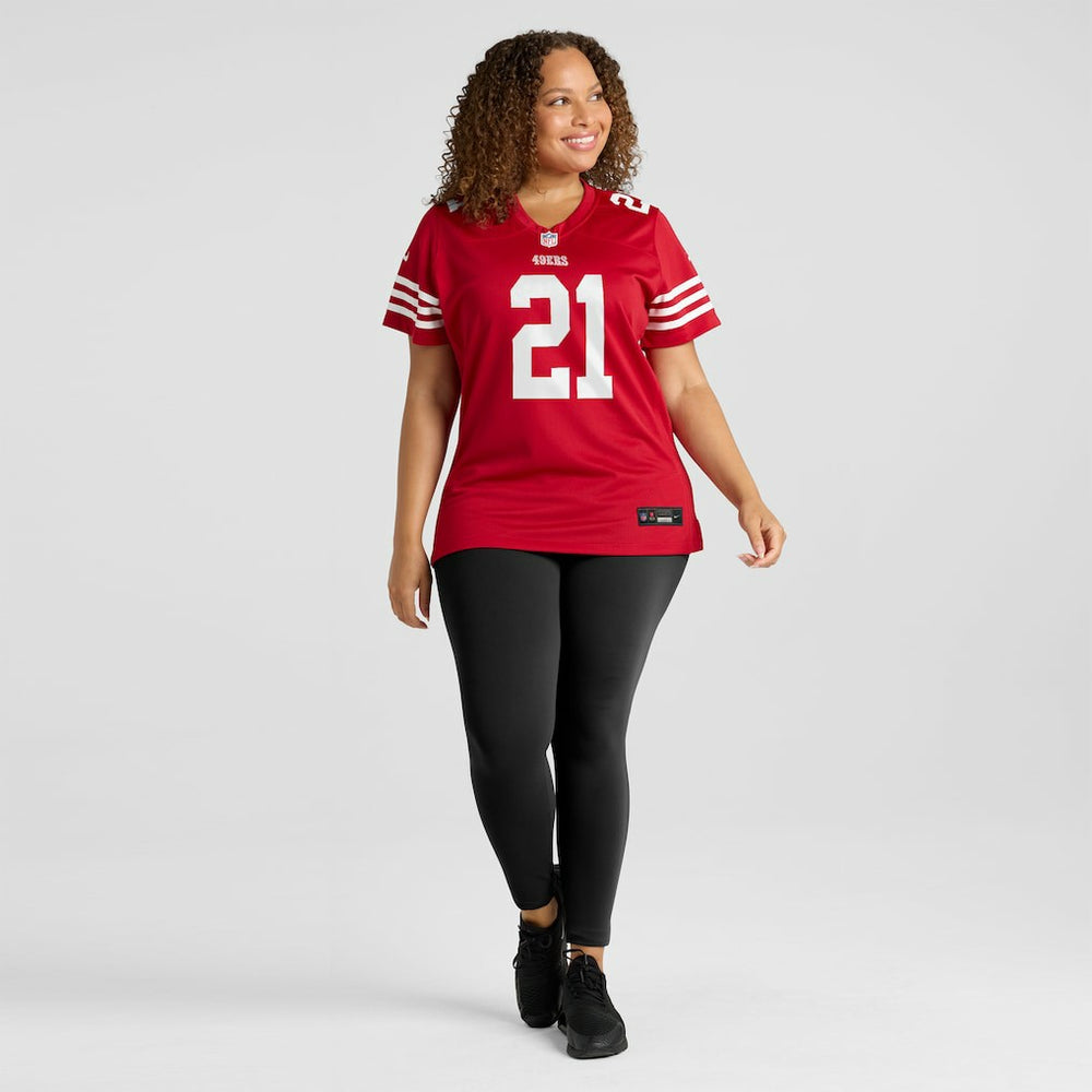Deion Sanders  Women's Retired Player Game Jersey - San Francisco 49ers