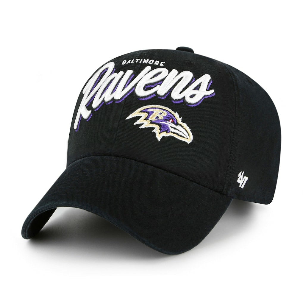 '47 Women's Ariana Clean Up Adjustable Hat - Baltimore Ravens