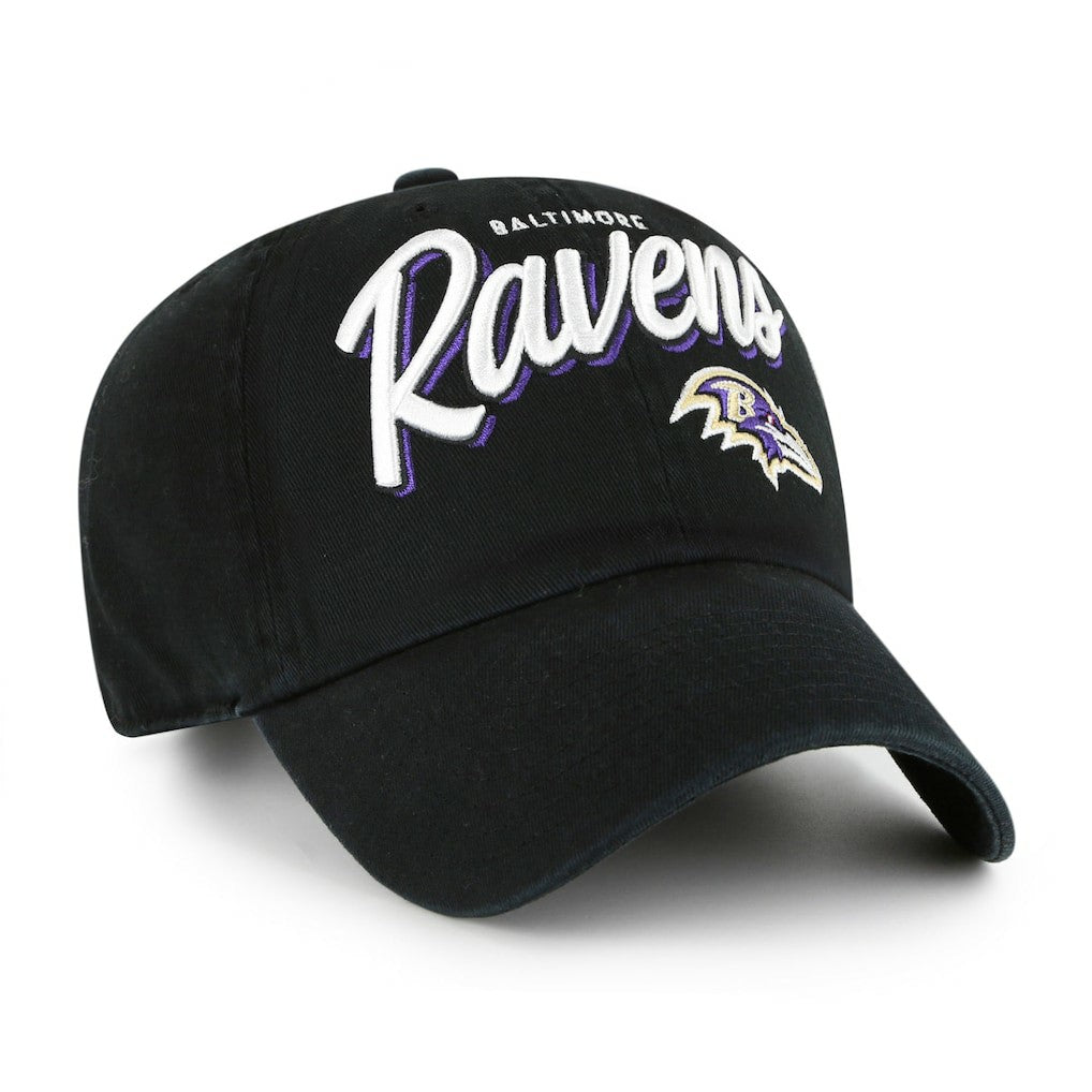 '47 Women's Ariana Clean Up Adjustable Hat - Baltimore Ravens