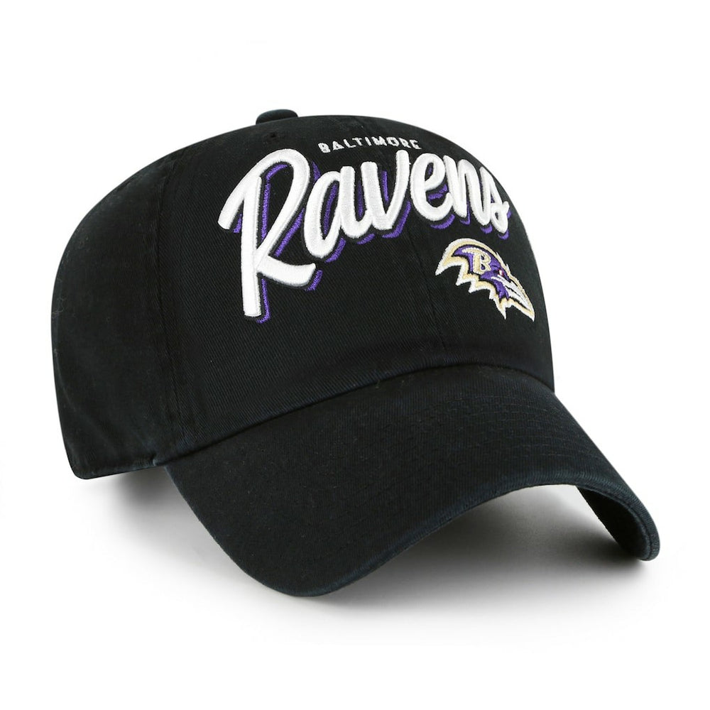 '47 Women's Ariana Clean Up Adjustable Hat - Baltimore Ravens